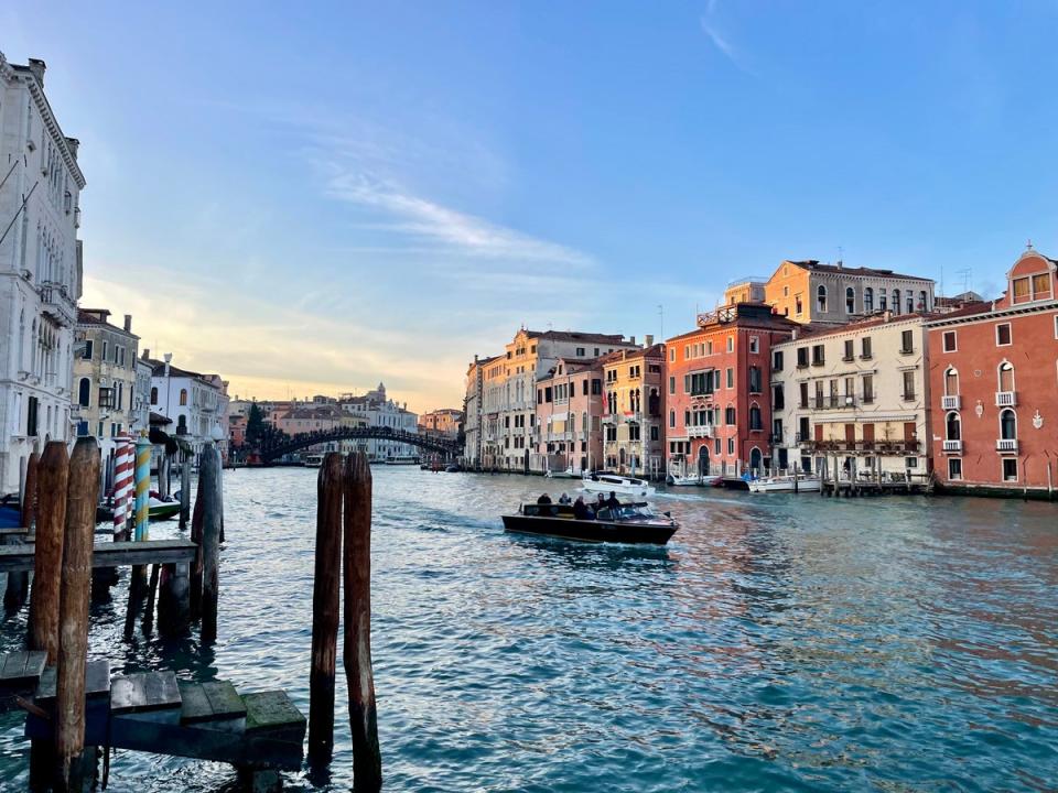 The view from the front of the Peggy Guggenheim gallery (Annabel Grossman)