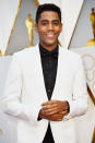 <p>Jharrel Jerome attends the 89th Annual Academy Awards at Hollywood & Highland Center on February 26, 2017 in Hollywood, California. (Photo by Frazer Harrison/Getty Images) </p>