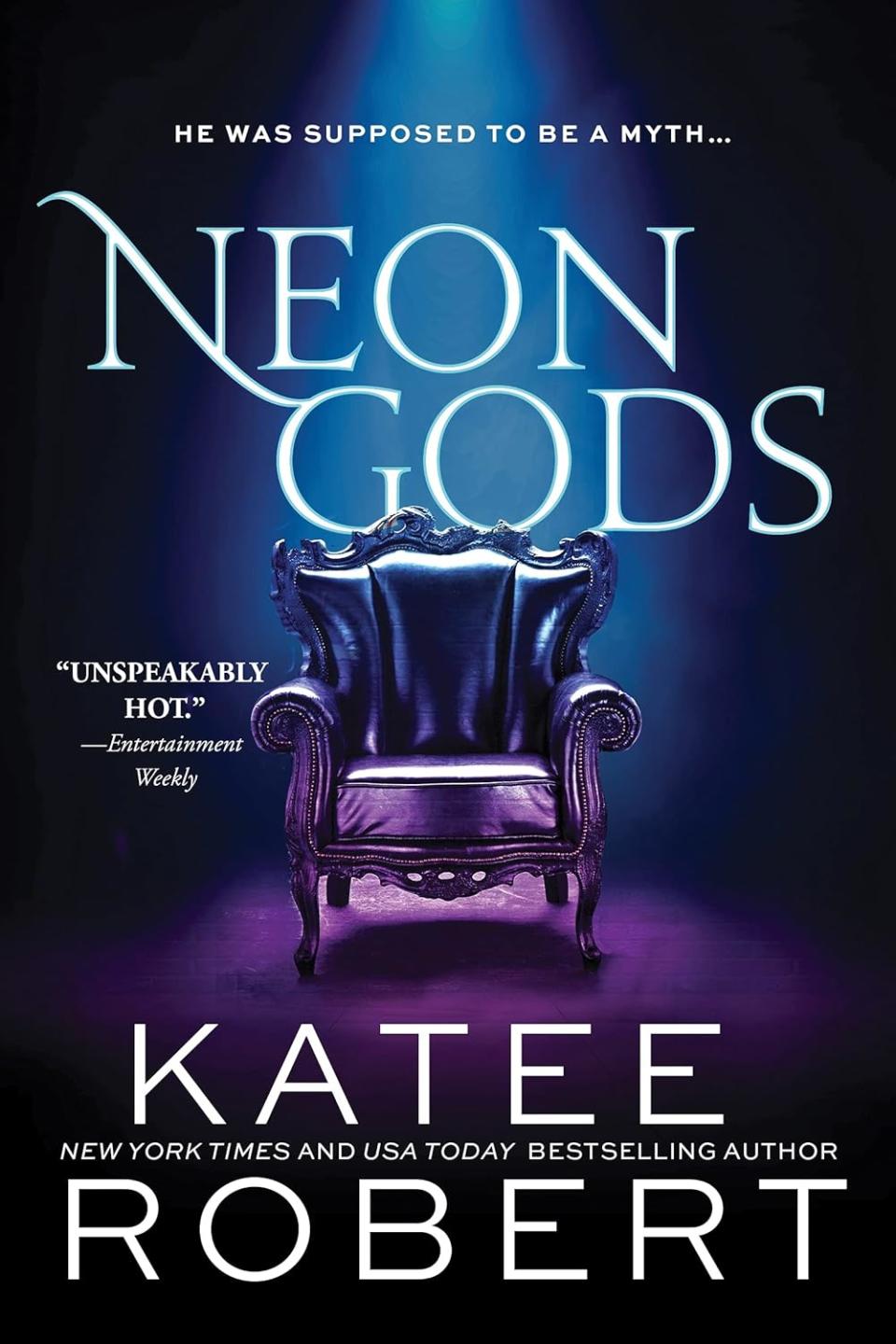 The cover of "Neon Gods" by Katee Robert.