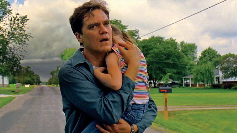 <p>What if the end of the world is on its way, and you were the only one who knew? In <em>Take Shelter</em> Curtis LaForche (Michael Shannon) has a premonition of what's to come, and runs into trouble when he becomes obsessed with building a storm shelter to prepare. </p><p><a class="link " href="https://www.amazon.com/Take-Shelter-Kathy-Baker/dp/B0078N2MTE?tag=syn-yahoo-20&ascsubtag=%5Bartid%7C10055.g.29442307%5Bsrc%7Cyahoo-us" rel="nofollow noopener" target="_blank" data-ylk="slk:WATCH NOW;elm:context_link;itc:0;sec:content-canvas">WATCH NOW</a></p>