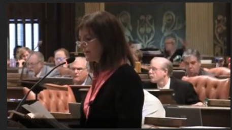 <div class="caption-credit"> Photo by: Youtube</div><b>Women</b> <b>talking about a body part:</b> Before you pat America on the back for embracing the women's movement, think back to June of 2012. That was when Michigan Democrat Lisa Brown was banned from saying the world 'vagina' in an abortion bill debate. The non-slang description of our reproductive organ is considered offensive in the presence of many law-makers.