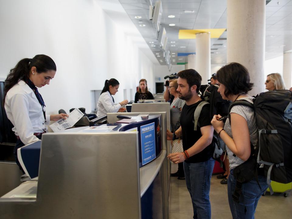 airport check in