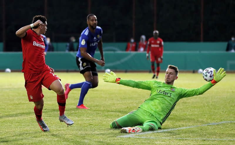 DFB Cup - Semi Final - 1.FC Saarbruecken v Bayer Leverkusen