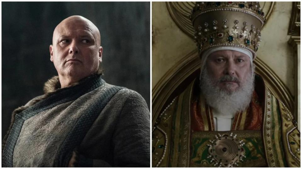 Varys in "Game of Thrones" and "Pope Gregory VIII" in "3 Body Problem" 