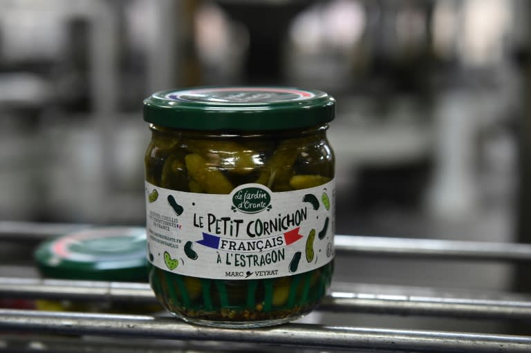 The cornichon cucumber is a fickle crop in France, so Reitzel is offering farmers a contract that insures them against losses so they don't end up in a pickle