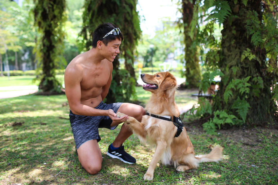 Singapore #Fitspo of the Week: Benjamin Wee and Marina Chen (PHOTO: Cheryl Tay)