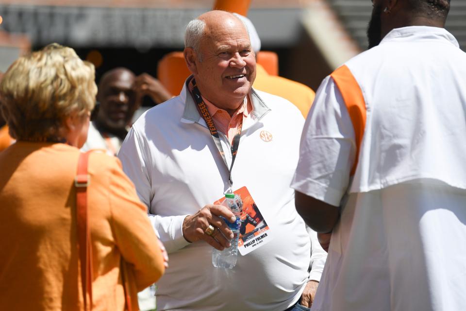 Phillip Fulmer, along with other coaches, played himself in "The Blind Side."