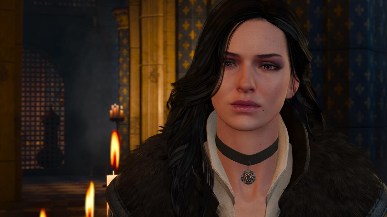  Yennefer with the Better Hair mod. 