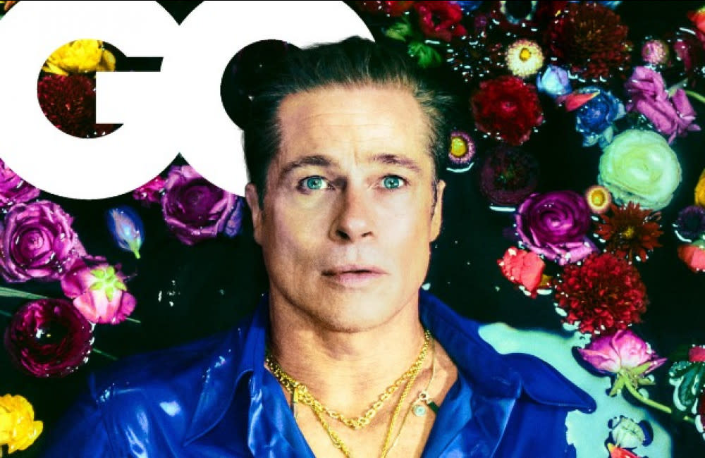 Brad Pitt on the cover of British GQ magazine (c) Elizaveta Porodina credit:Bang Showbiz