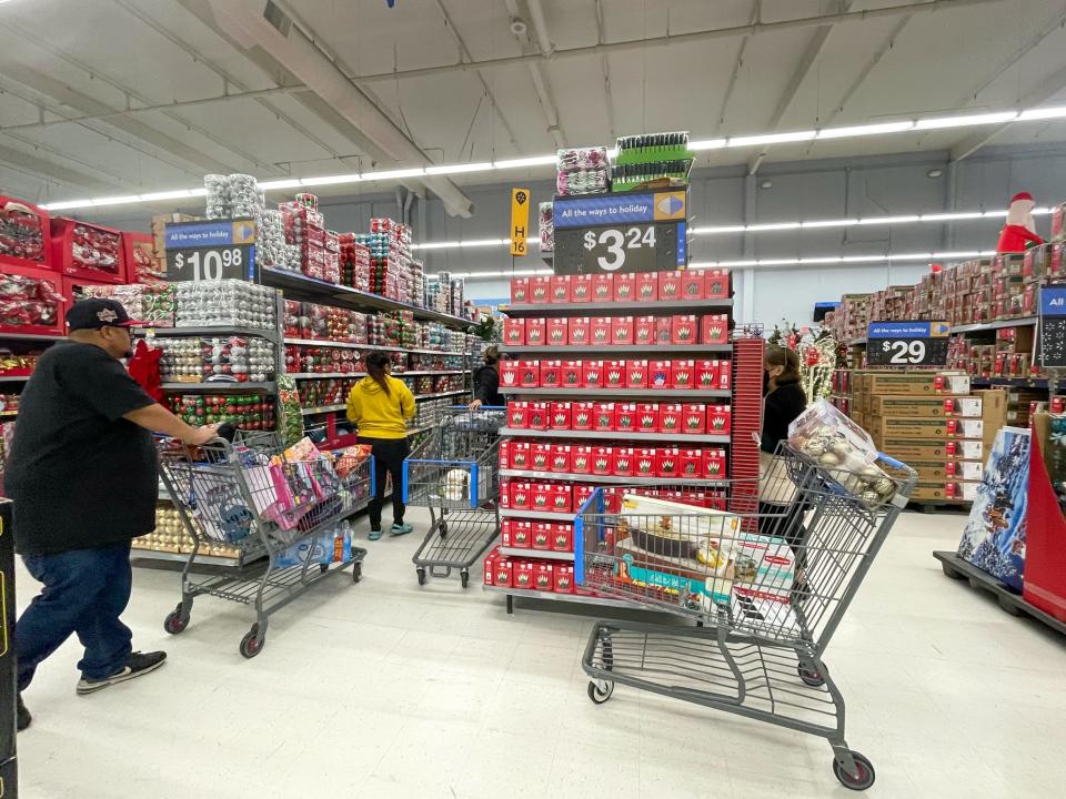 Walmart in California on Black Friday