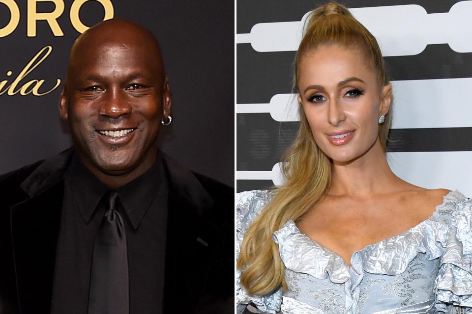 Michael Jordan & Paris Hilton