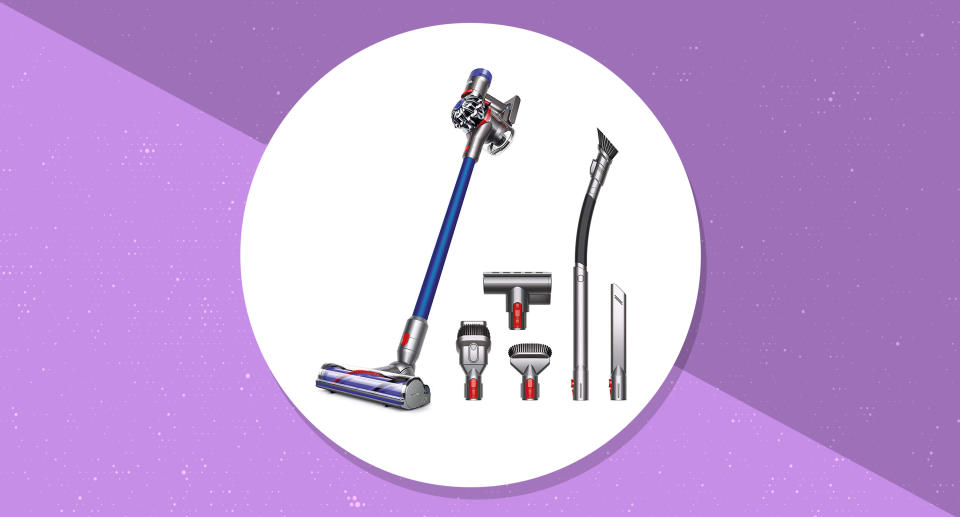 For a limited time, shoppers can take advantage of serious savings on top-rated Dyson vacuums. (Photo: Amazon)