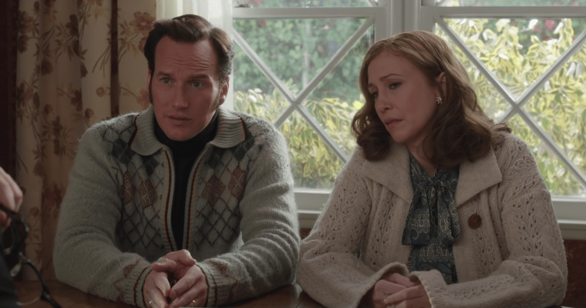 Patrick Wilson and Vera Farmiga in "The Conjuring 2."