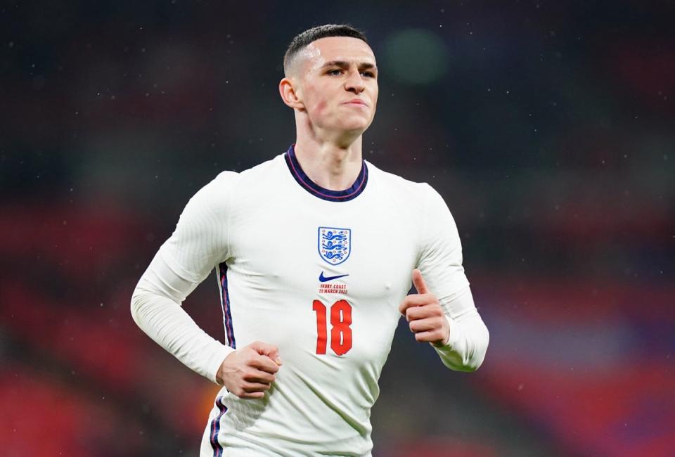 Phil Foden (Adam Davy/PA) (PA Wire)