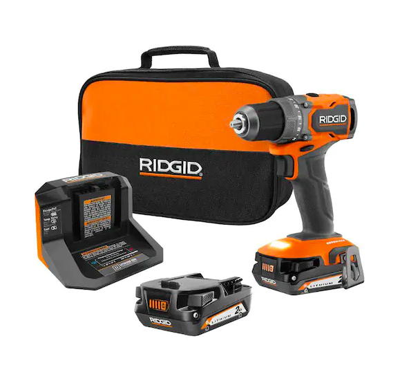 Ridgid 18V Cordless Drill/Driver Kit