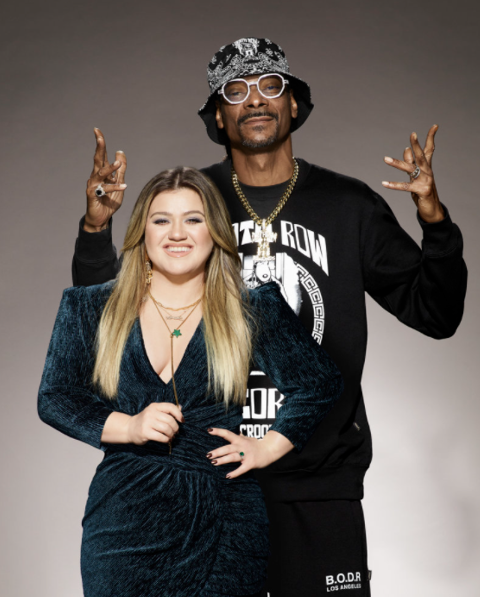 Snoop Dogg and Kelly Clarkson will host ‘American Song Contest’ (NBC)