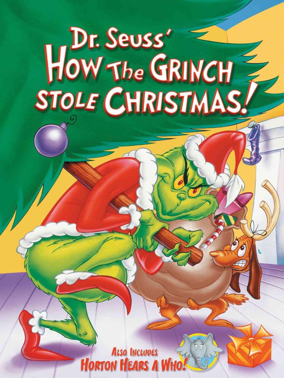 DVD cover of how the grinch stole Christmas