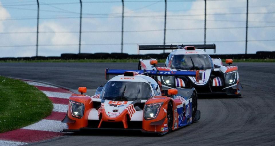 Colin Braun picked up an LMP3 victory at Mid-Ohio on Sunday.