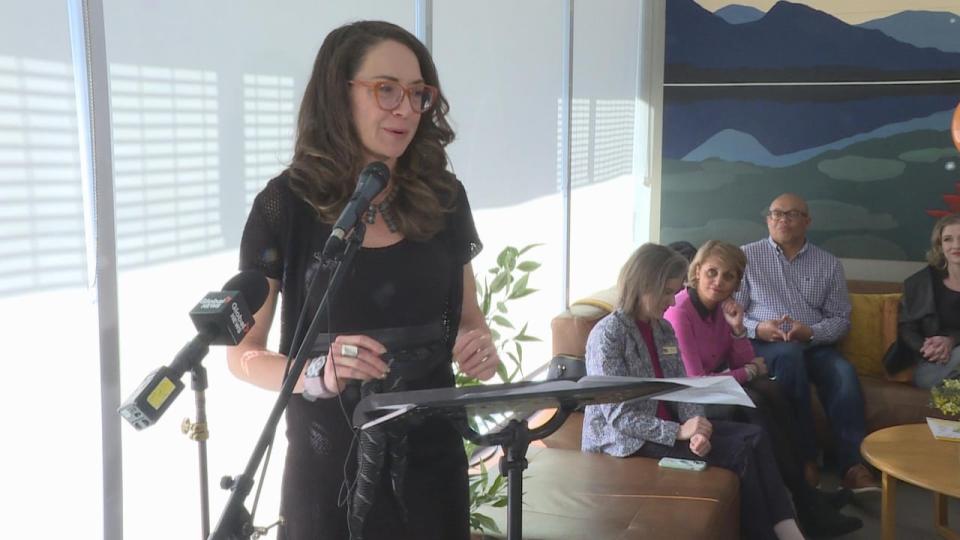 Victoria Burns, associate professor with the Faculty of Social Work at the University of Calgary, is the founder and director of the UCalgary Recovery Community. 'We need to show campus members that the path to recovery is worth pursuing,' she said. 