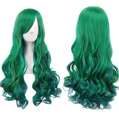 Green Alien Wig