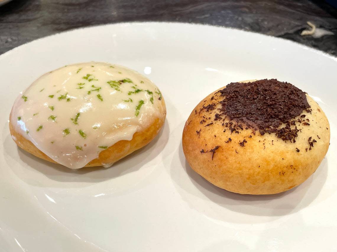 Key lime and Nutella pandebono from Tintto by Trubutto in the Shoma Bazaar food hall