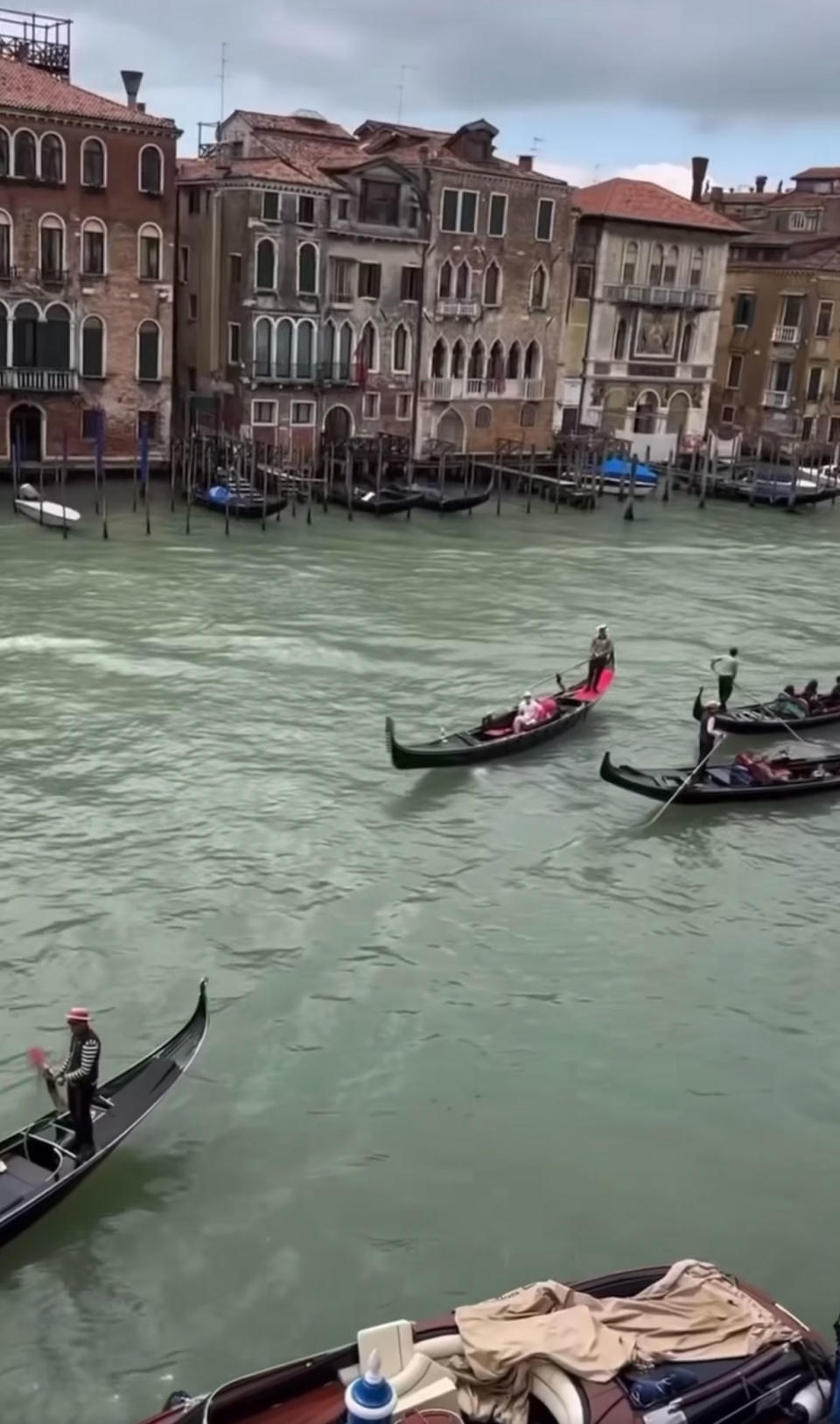 Gondolas in Venice