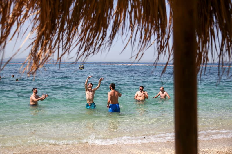 Beaches officially reopen to the public, in Athens