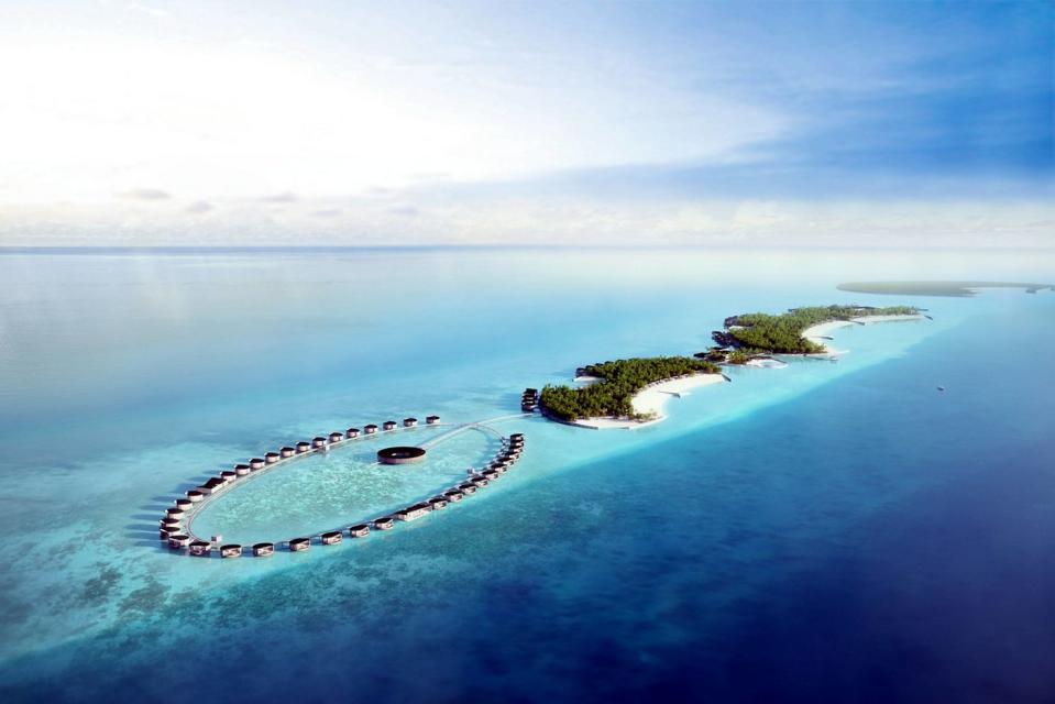 The newest addition to the dreamy Maldives will arrive courtesy of the Ritz-Carlton, which is bringing its sterling reputation to the North Malé Atoll. Designed by Kerry Hill Architects, it joins three resorts (including the forthcoming Patina Maldives) in the Fari Islands, an archipelago with a vibrant beach club, boutiques, and a marina. Opening in May 2021; ritzcarlton.com