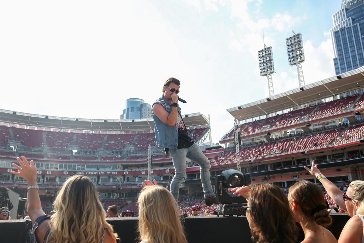 Morgan Wallen, who performed in Cincinnati in 2018, name-dropped the Queen City in his new song "Sunrise."