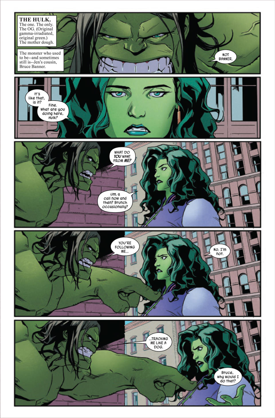 Sensational She-Hulk #2 pages