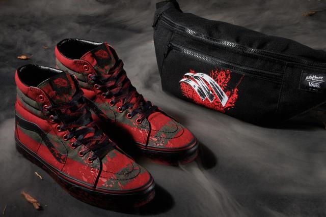 proteccion Dime Min Vans Launches Bloody Freddy Krueger Shoes Inspired by 'A Nightmare on Elm  Street'