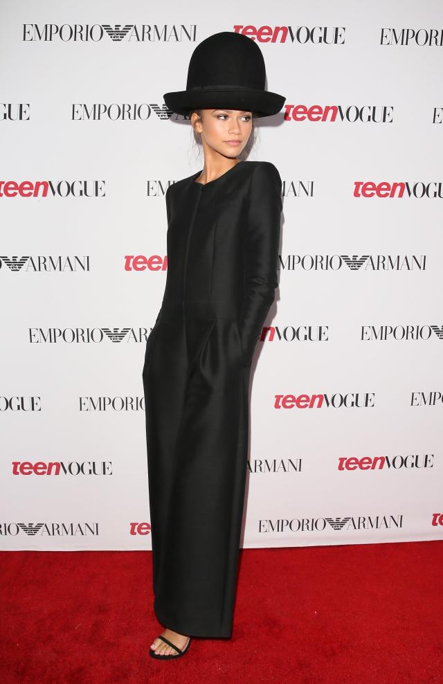 Zendaya Defends Wearing Giant Hat to 2014 Teen Vogue Party, Says She'd Do  It Again: Photo 5029530, Fashion, Zendaya Photos