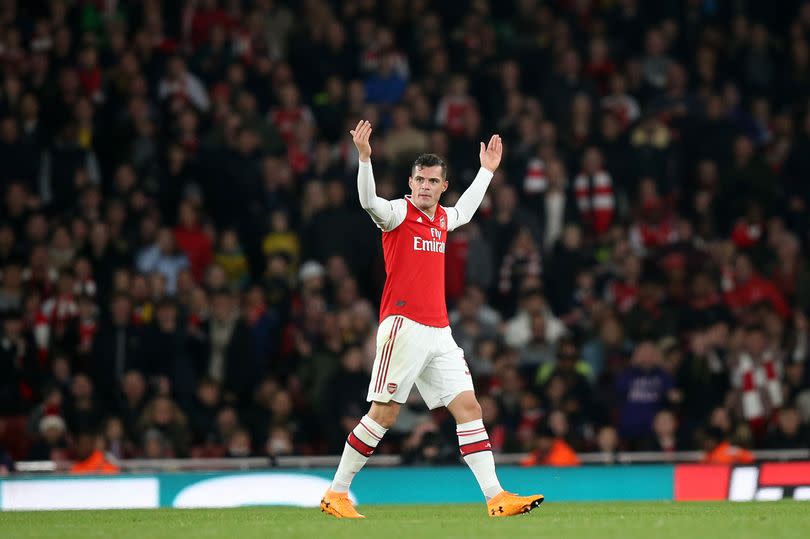 Xhaka's relationship with Arsenal fans reached rock bottom in 2019