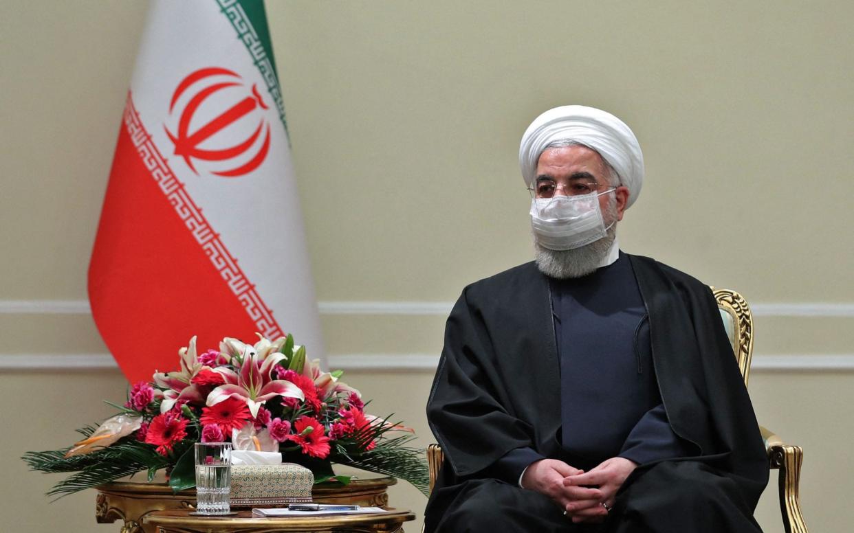 Iran's President Hassan Rouhani and officials said direct talks with US were "unnecessary" - AFP