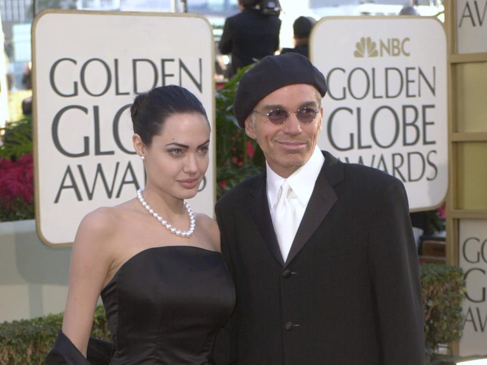 Traf auch sie der Fluch? Die Ehe von Angelina Jolie und Billy Bob Thornton lag drei Jahre nach ihrer Auszeichnung als beste Nebendarstellerin ebenfalls in Trümmern. (Bild-Copyright: Kevork Djansezian/AP Photo)