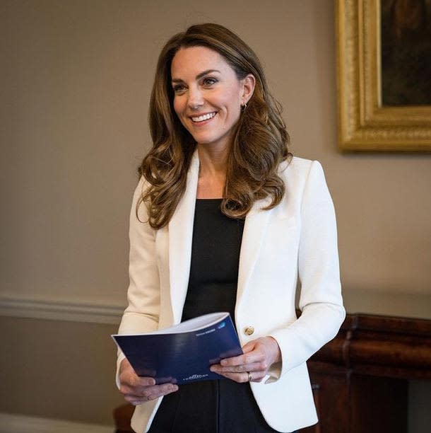 Kate Middleton vestida de Zara