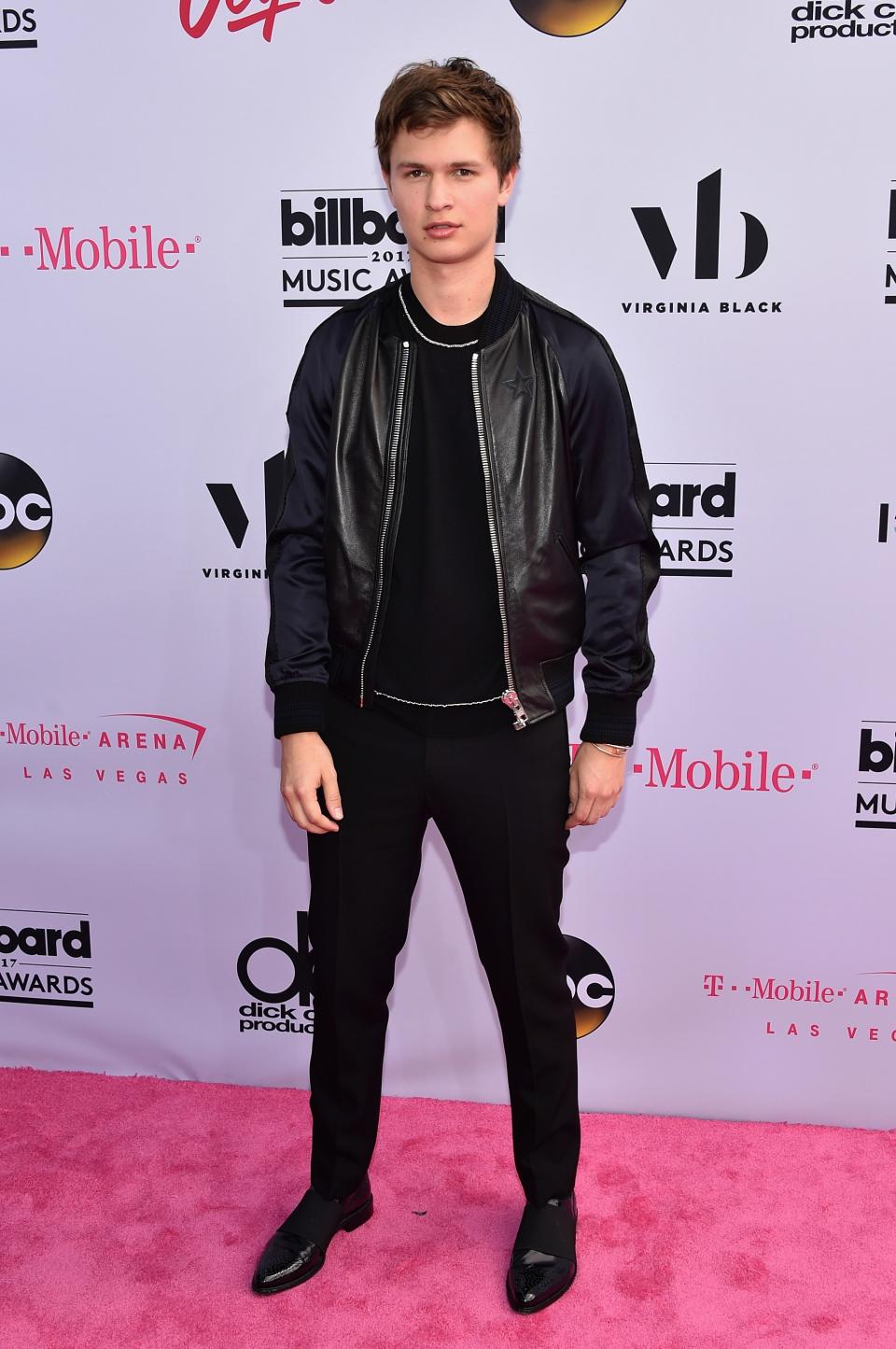 <p>Ansel Elgort and G-Eazy tend to swerve between bad and good with their fashion choices. Interestingly, both men decided to wear head-to-toe black to the Billboard awards this year. The choice was safe and probably very sweaty, but it looked good.</p>