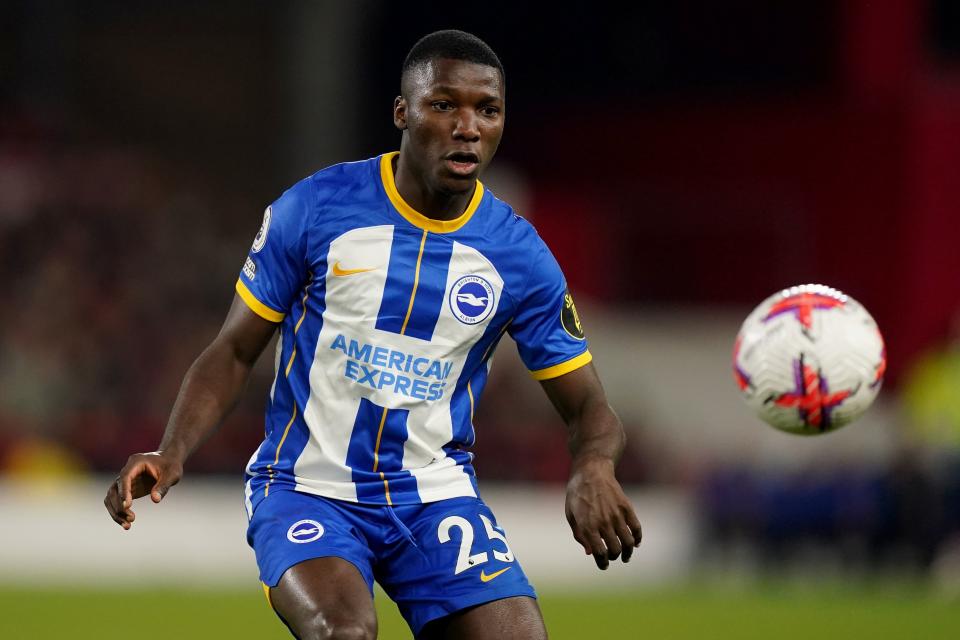 Brighton midfielder Moises Caicedo could be set for a move (Mike Egerton/PA) (PA Wire)