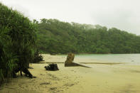 Collinpur Beach, with not a soul in sight. Photo: Siddharth Dasgupta