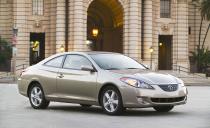 <p>The Camry Solara coupe and convertible were redesigned for 2004, following the sedan’s fifth-generation overhaul by a few years. The two-doors’ swoopy new styling was distinctive at best and overwrought at worst, but no one could accuse the pair of looking anything like the sedan. The same year, Toyota extended the Solara’s more powerful 3.3-liter V-6 engine option to the Camry SE sedan.</p>
