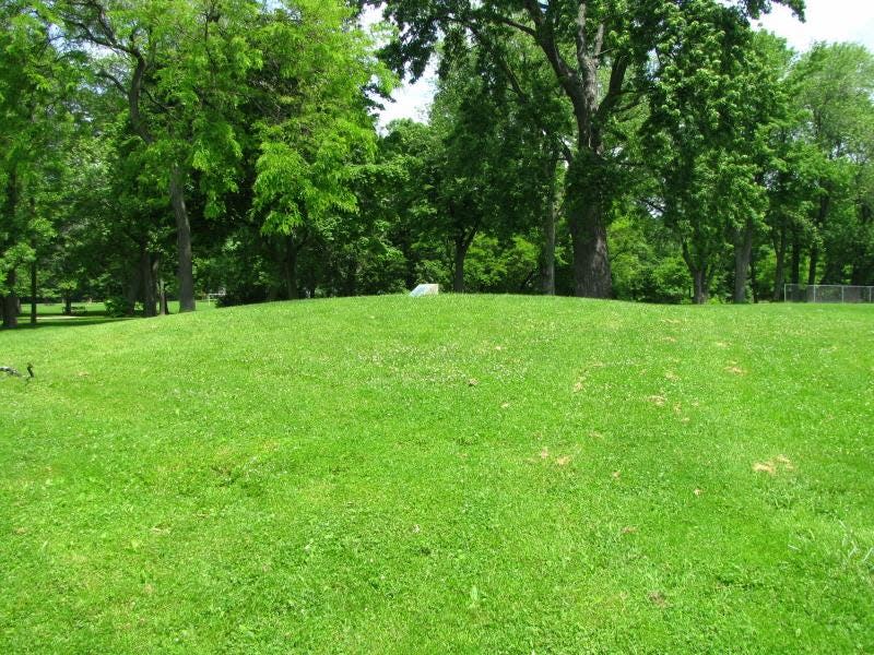 Lake Park Mound in Milwaukee.