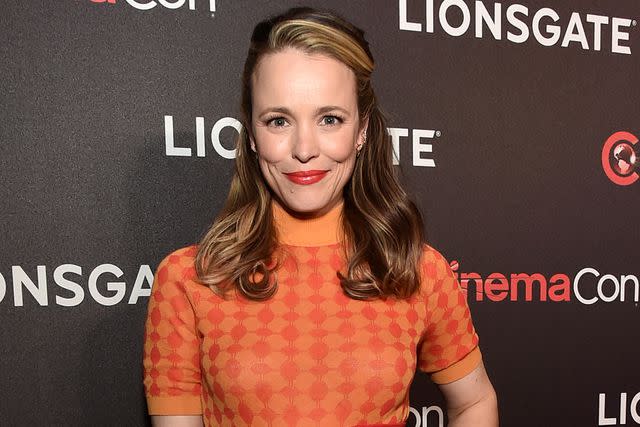 <p>Alberto E. Rodriguez/Getty</p> Rachel McAdams attends CinemaCon 2022 on April 28, 2022, in Las Vegas, Nevada.