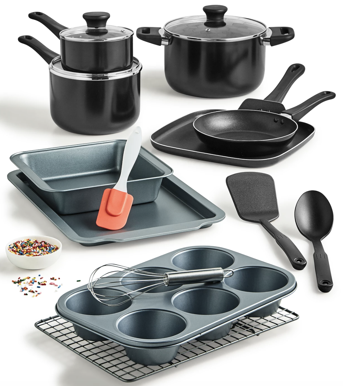 Tools of the Trade 16-Piece Cookware and Bakeware Set