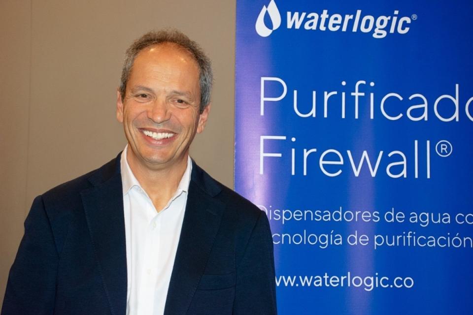 La unión de Culligan y Waterlogic aumentará su alcance mundial de 35 países directamente. Foto: Jeremy Ben David, fundador del Grupo de Waterlogic.