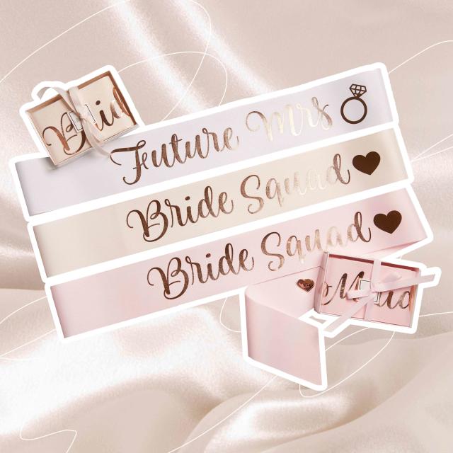 Pop Fizz Designs Last Disco Bachelorette Party Veil for Brides