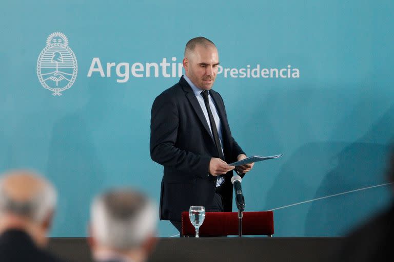 El ministro de Economía, Martín Guzmán y el Presidente Alberto Fernández