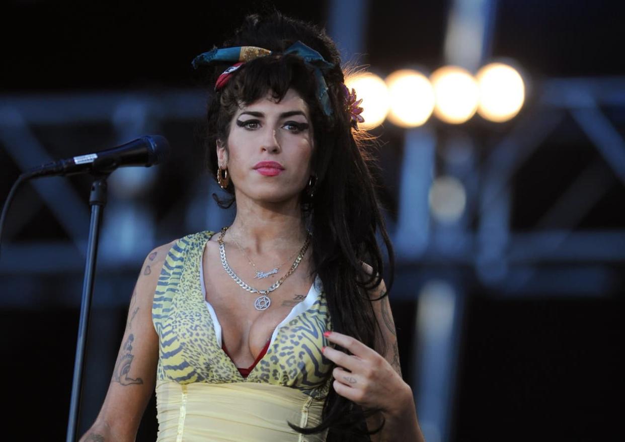 Amy Winehouse, le 4 juillet 2008 - Pierre-Philippe Marcou - AFP