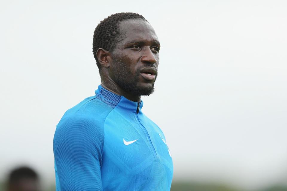 Moussa Sissoko in training with Spurs