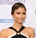 <p>Sometimes all you need is a tub of hair gel to take your hairstyle into another decade. Vintage finger waves like Zendaya’s will dress up even the most elegant of evening gowns.</p>