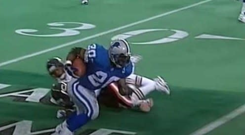 barry sanders thanksgiving 1997